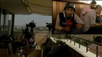 Gazetecilerin bulunduğu binaya ikinci saldırı