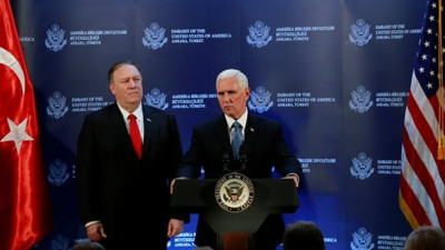 Pence: “ABD ve Türkiye Suriye’de ateşkese karar verdi”