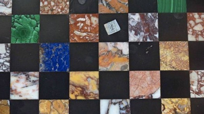 Dolmabahçe Sarayı'nın sehpası restore ediliyor