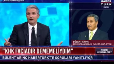 Nedim Şener'le Bülent Arınç arasında 'pompacı' tartışması