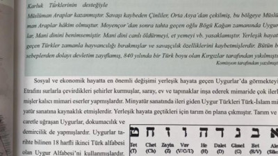 MEB'in kitabından alfabe skandalı