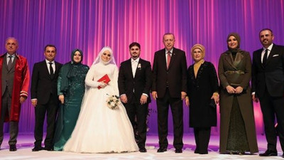 Cumhurbaşkanı Erdoğan nikah törenine katıldı