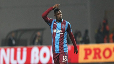 Trabzonspor’da Ekuban sevinci