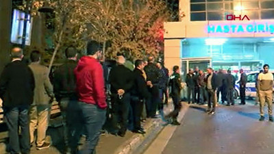 Hastanede silahlar konuştu: 1'i ağır 3 yaralı