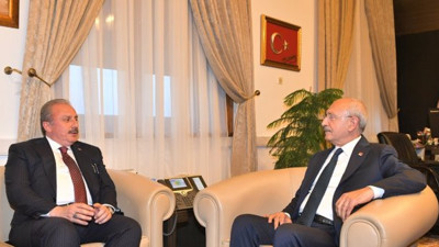 TBMM Başkanı Şentop'tan Kemal Kılıçdaroğu'na ziyaret