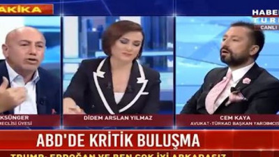 Mektup tartışması canlı yayını karıştırdı!