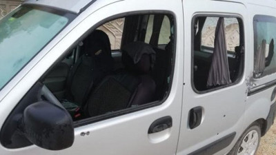 MHP'li başkanın aracı kurşunlandı