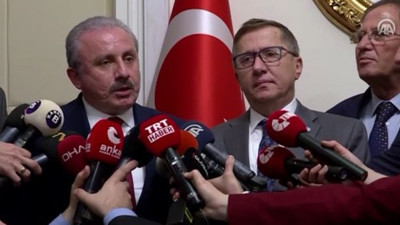 Mustafa Şentop, İYİ Parti'yi ziyaret etti