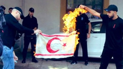 KKTC bayrağı yakılmıştı… Rum polisinden günler sonra açıklama geldi
