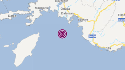 Dalaman'da korkutan deprem!