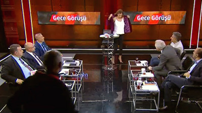 Canlı yayında fenalaşan Hande Fırat hastaneye kaldırıldı