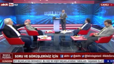 Fatih Dağıstanlı ile Mustafa Kurdaş Akit TV canlı yayınında tartıştı