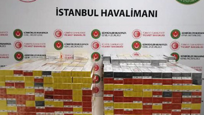 İstanbul Havalimanı'nda ele geçirildi!