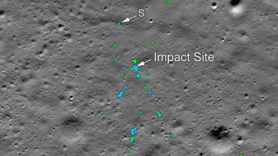 Hindistan'ın kayıp modülünün enkazı bulundu