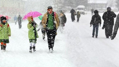 Kaymakamlıklar açıkladı! İki ilçede kar tatili