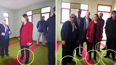 AKP'li ismin "Camiye ayakkabılarıyla girdiler" eleştirisi asılsız çıktı!