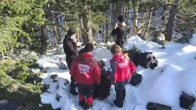 Kaybolan dağcıları arama çalışmaları devam ediyor (09 Aralık 2019)