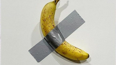 'Duvara bantlanmış muz'u kimin aldığı belli oldu!