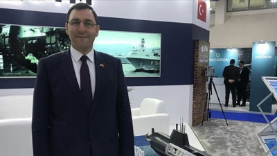 Denizaltındaki 'ilk mühendislik ihracatı' denize iniyor