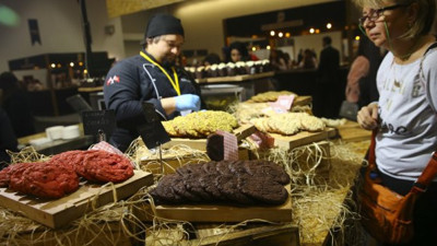 Çikolata ve kahve tutkunları festivalde buluştu