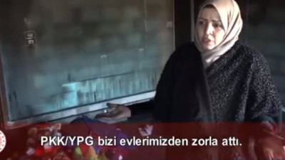 Suriyeli kadın PKK zulmünü anlattı