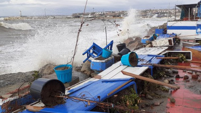 Lodos hayatı olumsuz etkiledi