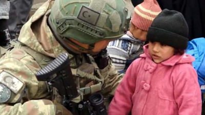 Barış Pınarı Harekatı bölgesinde sağlık taraması