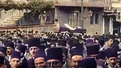 Ziya Gökalp'in cenaze törenini ilk kez böyle izleyeceksiniz!