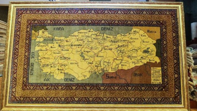 Atatürk için dokunan halı satışta