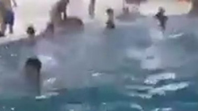 Suriyeliler Gaziantep'teki kapalı havuzları işgal etti