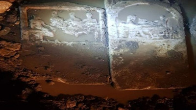 Şiddetli yağmurlar ortaya çıkardı: Müzeye taşındı