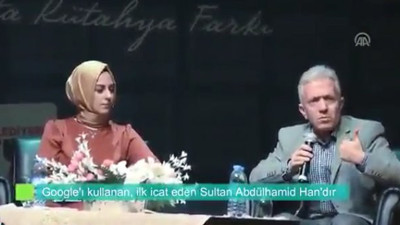 "Google'ı Abdülhamid icat etti" diyen Sofuoğlu'nun görüntüleri ortaya çıktı