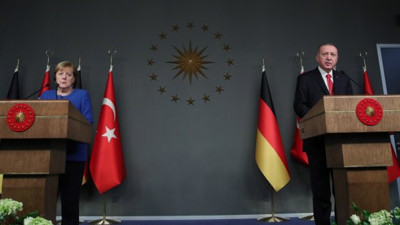 Tayyip Erdoğan ve Merkel'den ortak açıklama