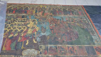 Fatih'te kiliseden tablo çalan şüphelilere operasyon