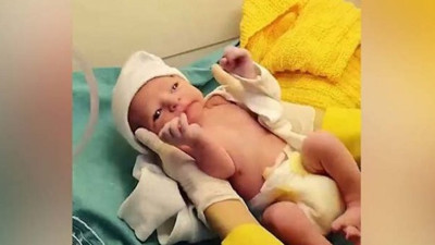 Elazığ'daki depreme doğum anında yakalandılar