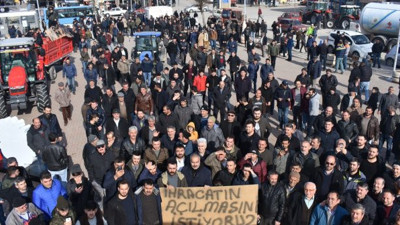Soğana ihracat kısıtlaması protesto edildi