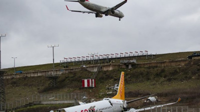 Sabiha Gökçen'deki kazadan önce pisti pas geçen pilotlar konuştu