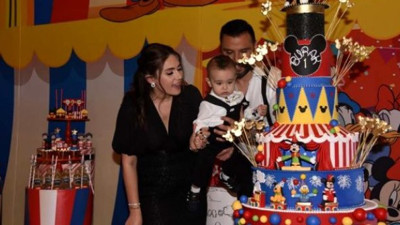 Alişan'ın oğlunun doğum gününe Demet Akalın'ın hediyesi damga vurdu