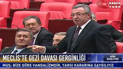 Meclis'te CHP ve AKP arasında Gezi Parkı tartışması