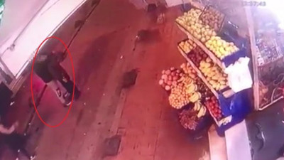 Faslı hırsız telefon çalarken yakalandı