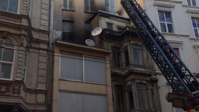 İstanbul’da korkutan yangın! (23 Şubat 2020)