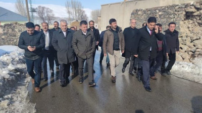 CHP heyeti Van Başkale’de incelemelerde bulundu