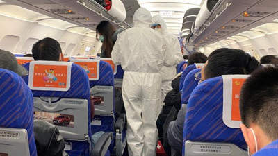 Ankara'ya inen uçakta son durum ne?