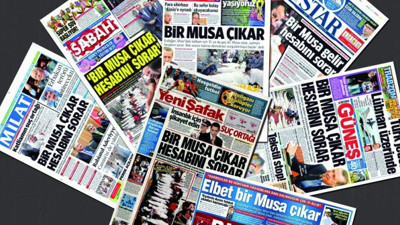 Eke dönüştürülen Güneş gazetesi basılmayı unutuldu