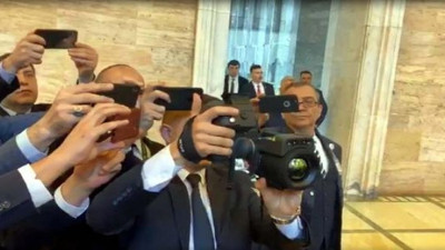 Tayyip Erdoğan'a termal kameralı corona virüsü koruması