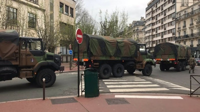 Fransa'da sokağa çıkma yasağı ilan edildi (17 Mart 2020)