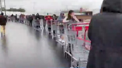 ABD'den gelen korona virüs görüntüleri gündem oldu