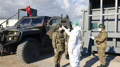 MSB'den sınır birliklerinde korona virüs önlemi
