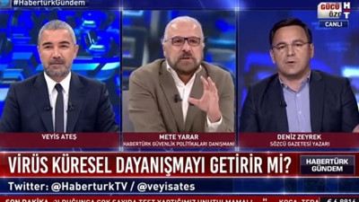 Mete Yarar ve Deniz Zeyrek'in korona virüsü kavgası!