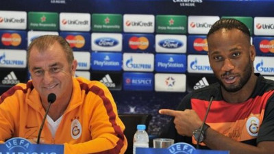 Melo ve Drogba'dan Galatasaray teknik direktörü Fatih Terim'e destek
